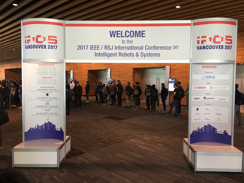 At IROS!